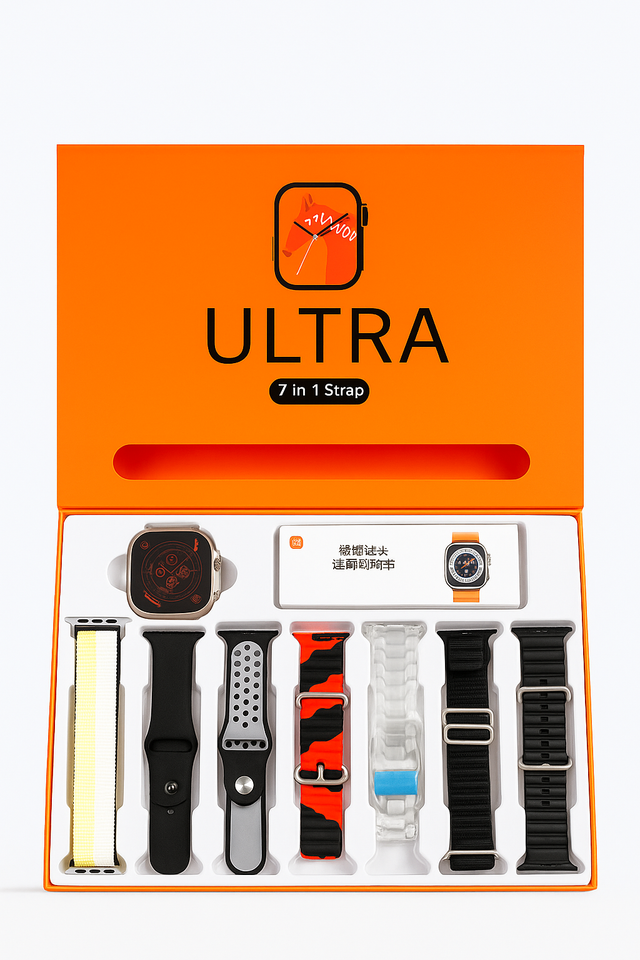 Smartwatch ULTRA 7 en 1 – ¡Un reloj, infinitas posibilidades!