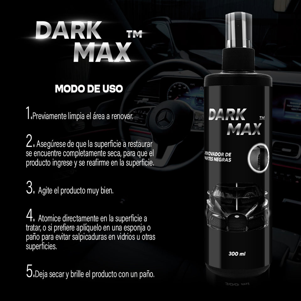 DARK MAX™ – ¡Restaura Plásticos Desgastados al Instante! 🚘✨