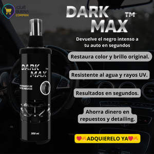 DARK MAX™ – ¡Restaura Plásticos Desgastados al Instante! 🚘✨